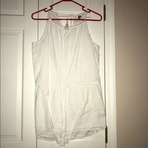 AERIE WHITE ROMPER